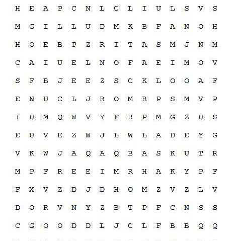 Word search generator free with answer key 2017